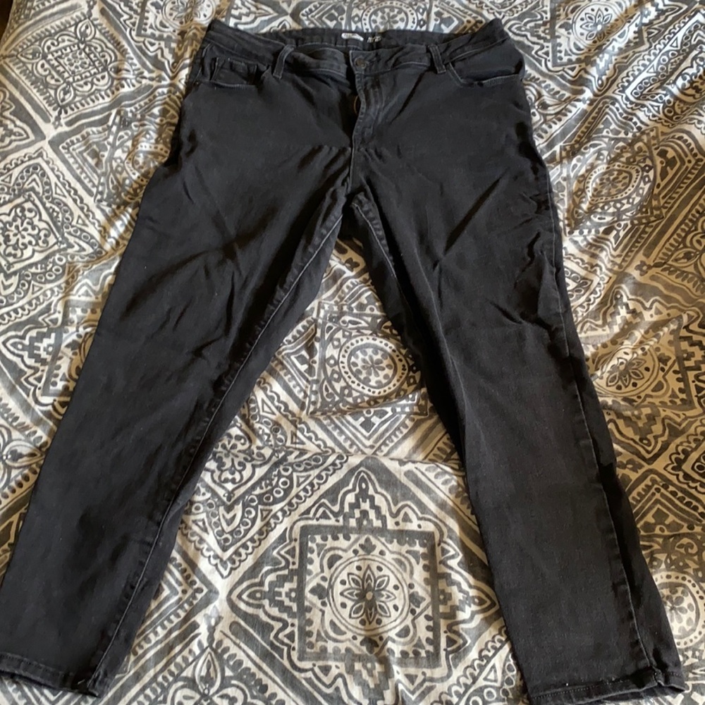 Old Navy, Rock Star Jeans, Black